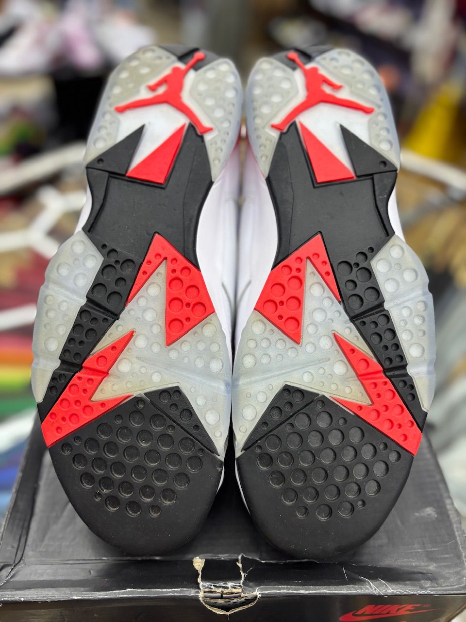 Jordan 7 Retro White Infrared - Used/Worn