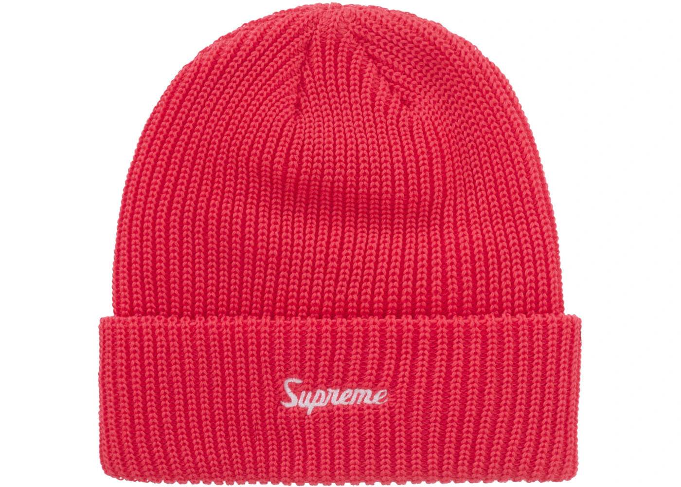 Supreme Loose Gauge Beanie (FW25) Bright Red