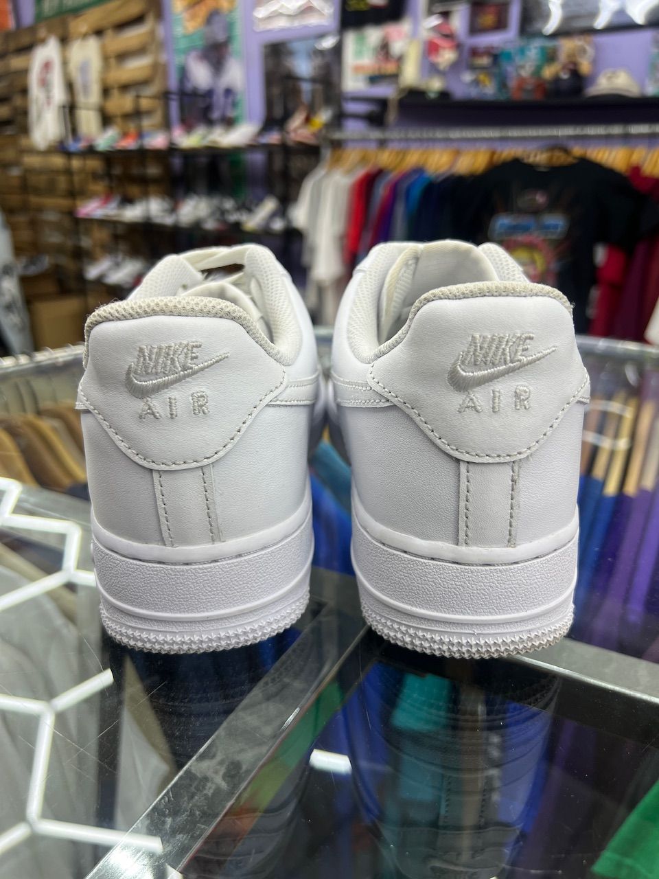 Nike Air Force 1 Low '07 White (Women's) - No Box/Used