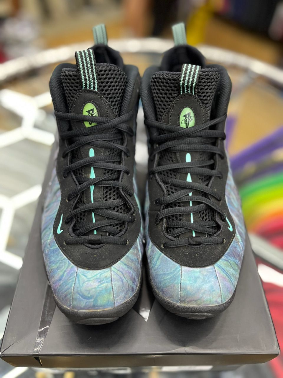 Nike Air Foamposite One Abalone (GS) - Used/Rep Box