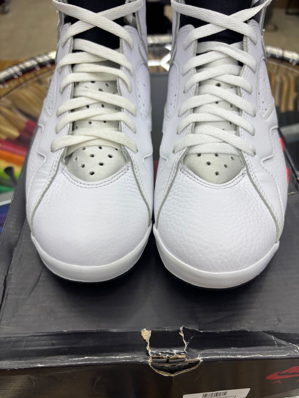 Jordan 7 Retro White Infrared - Used/Worn