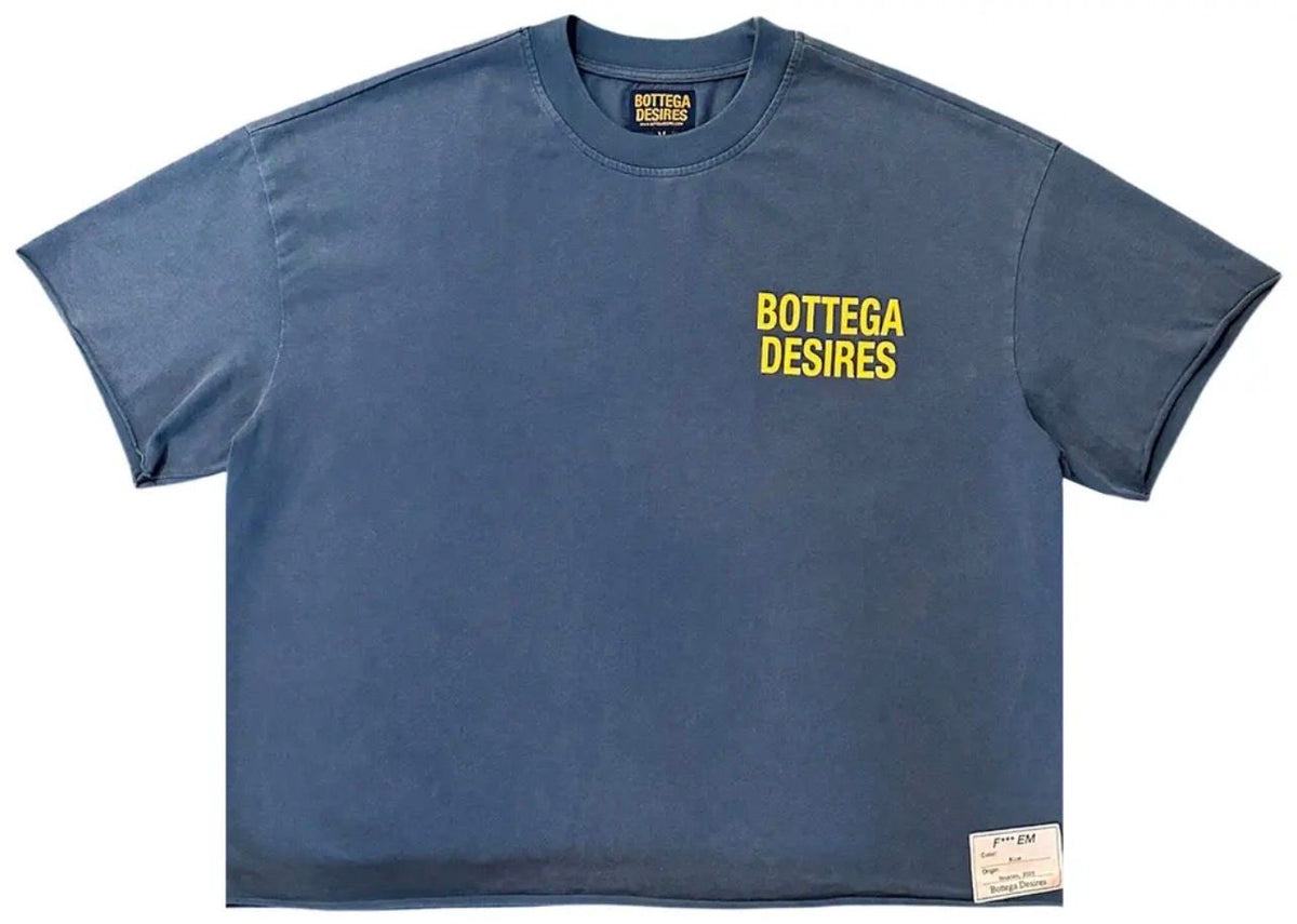 Bottega Desires F*ck em Tee Blue