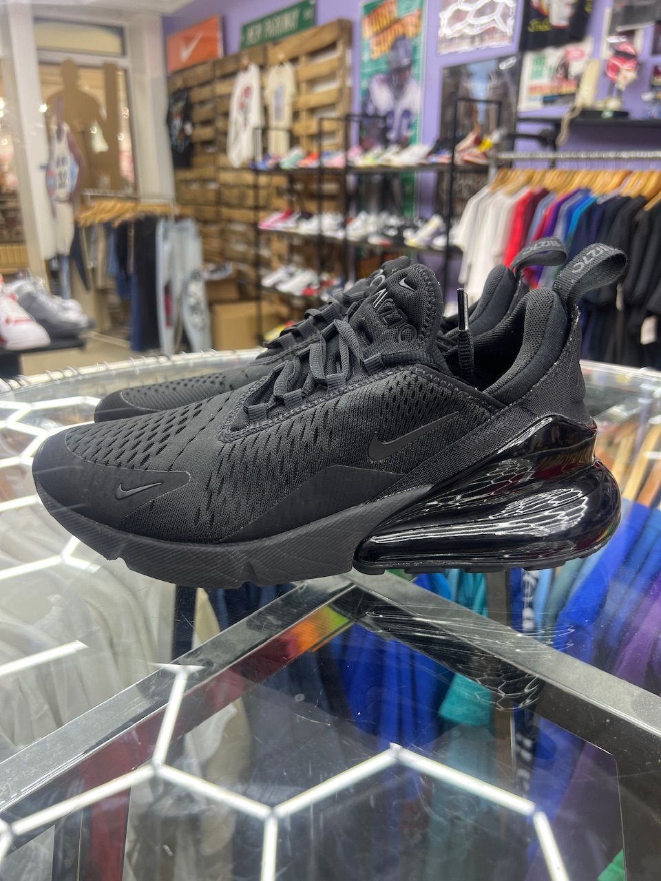 Nike Air Max 270 Triple Black (Women's) - No Box/Used