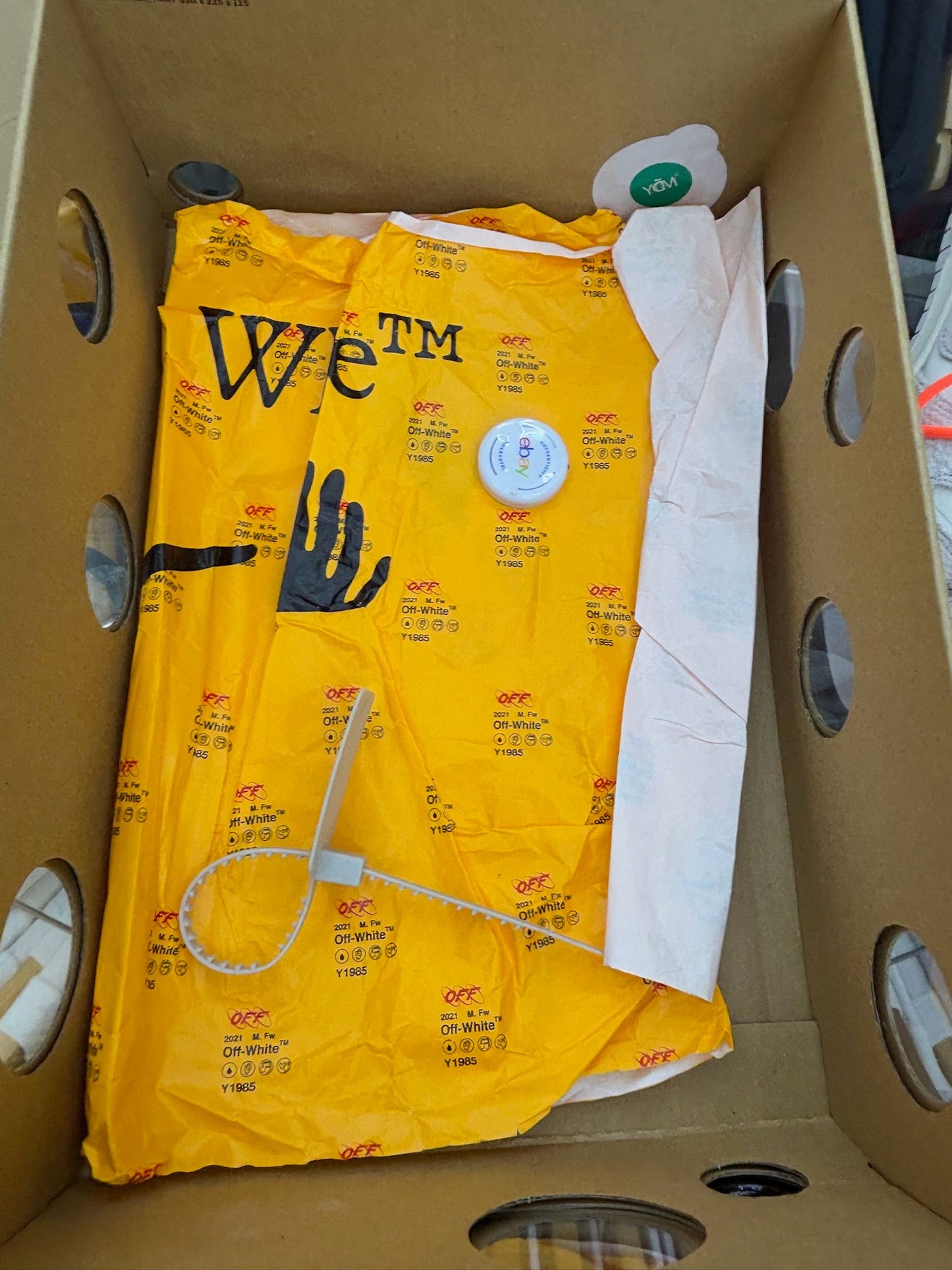 Nike Dunk Low Off-White Lot 11 - Used/Worn