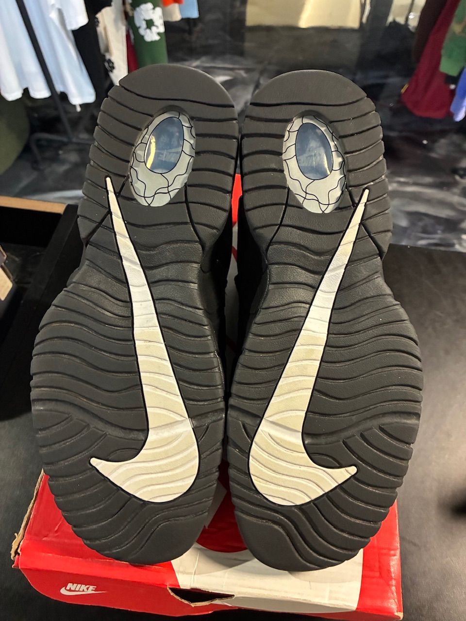 Nike Air Max Penny 1 All-Star Black Metallic Silver - Used/Worn