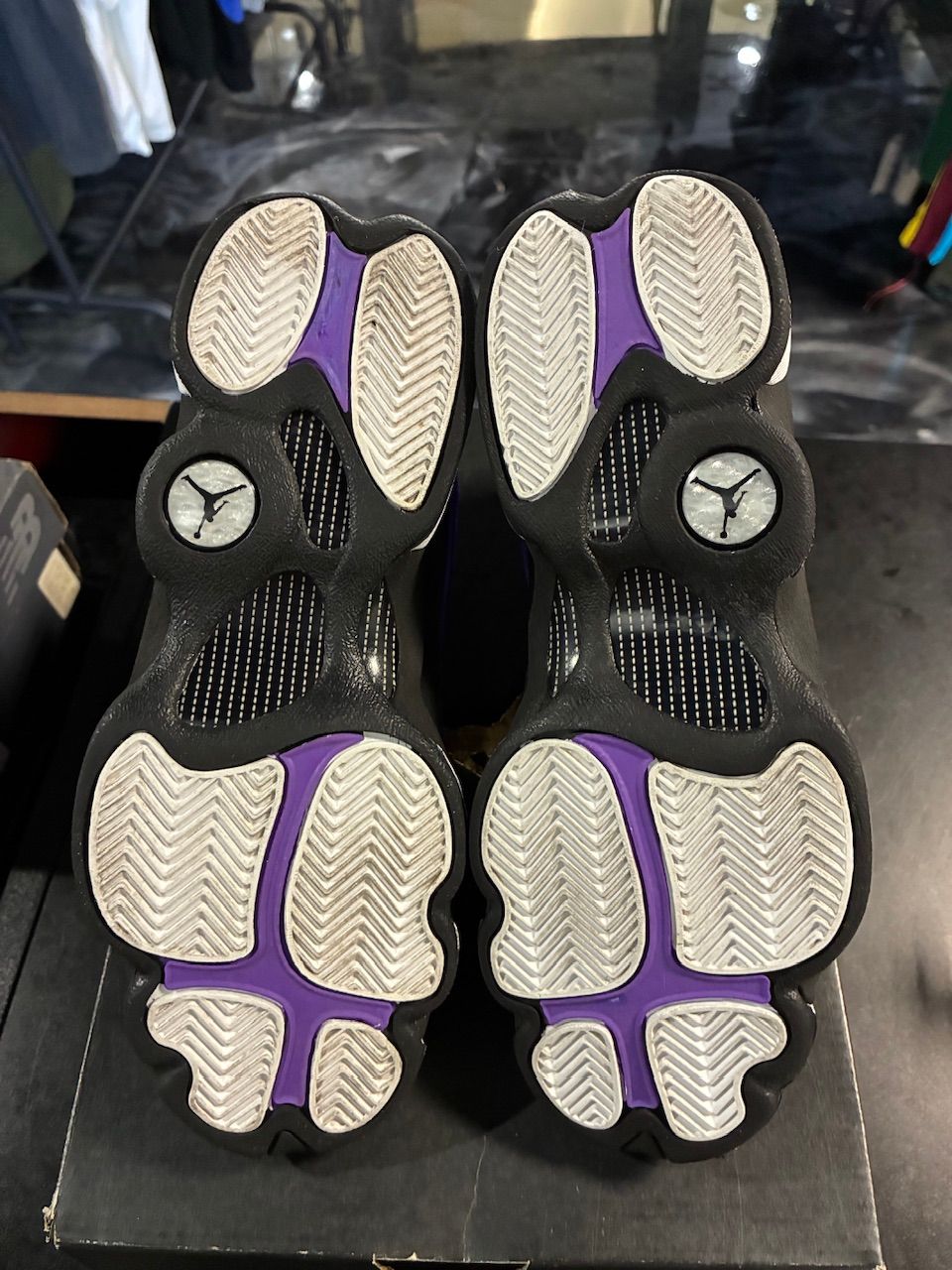 Jordan 13 Retro Purple Venom (GS) - Used/Worn