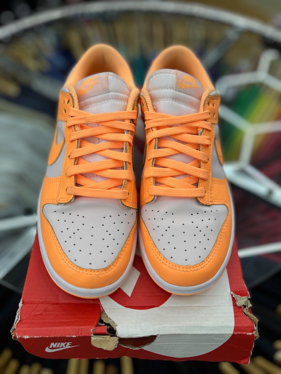 Nike Dunk Low Peach Cream (Women's) - Used/Rep Box