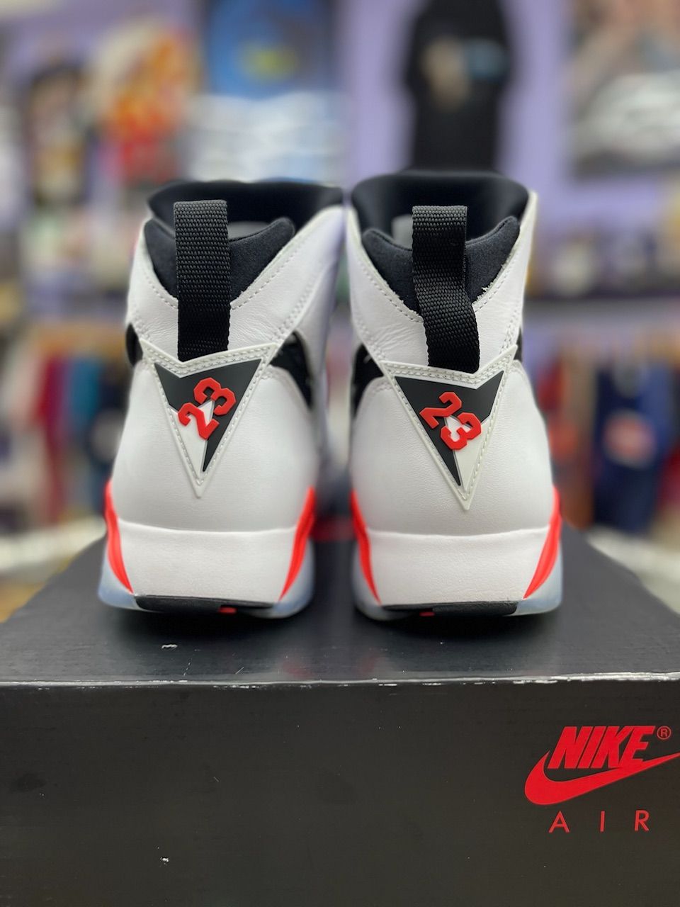 Jordan 7 Retro White Infrared - Used/Worn