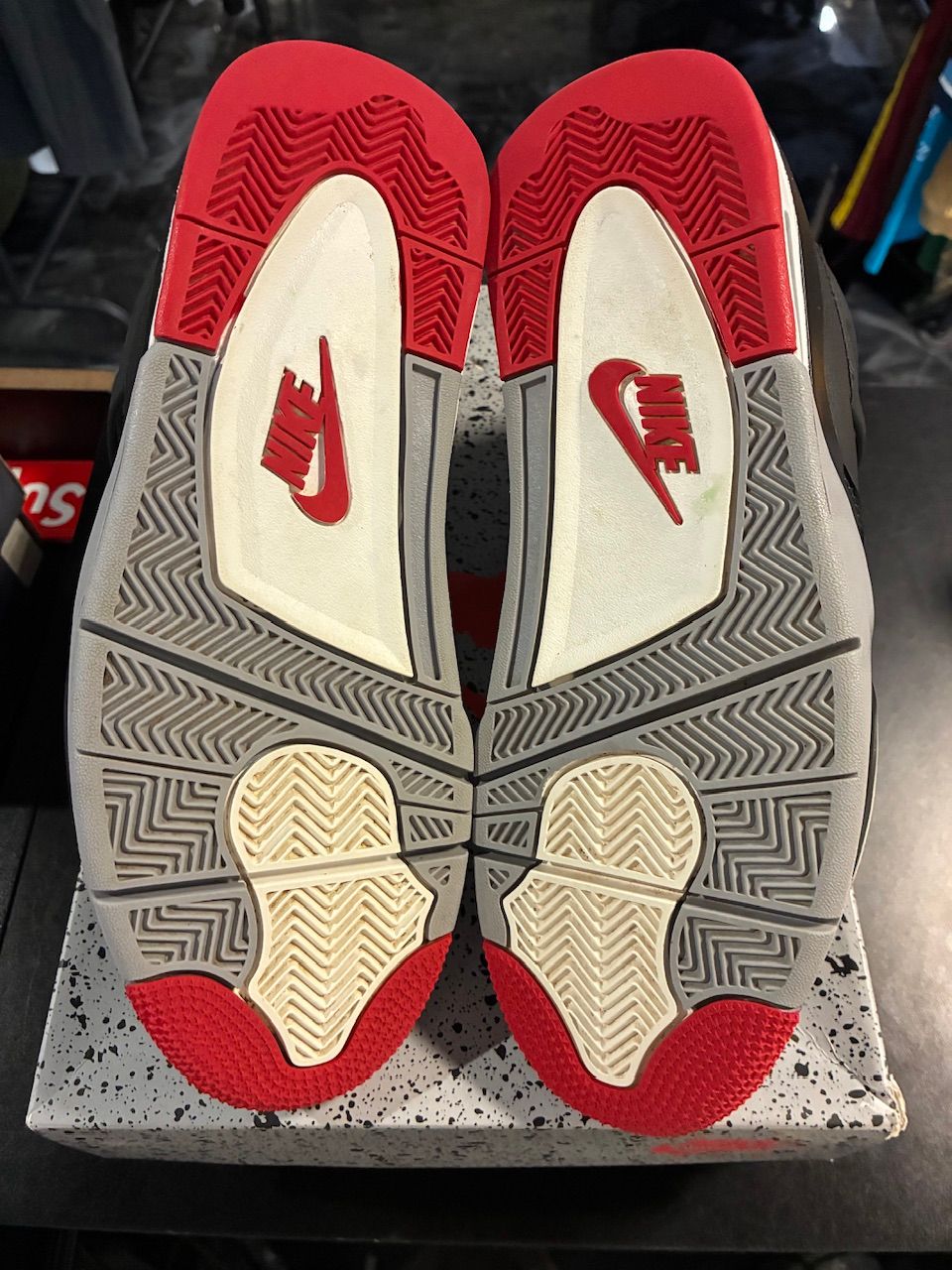 Jordan 4 Retro Bred Reimagined - Used/Worn