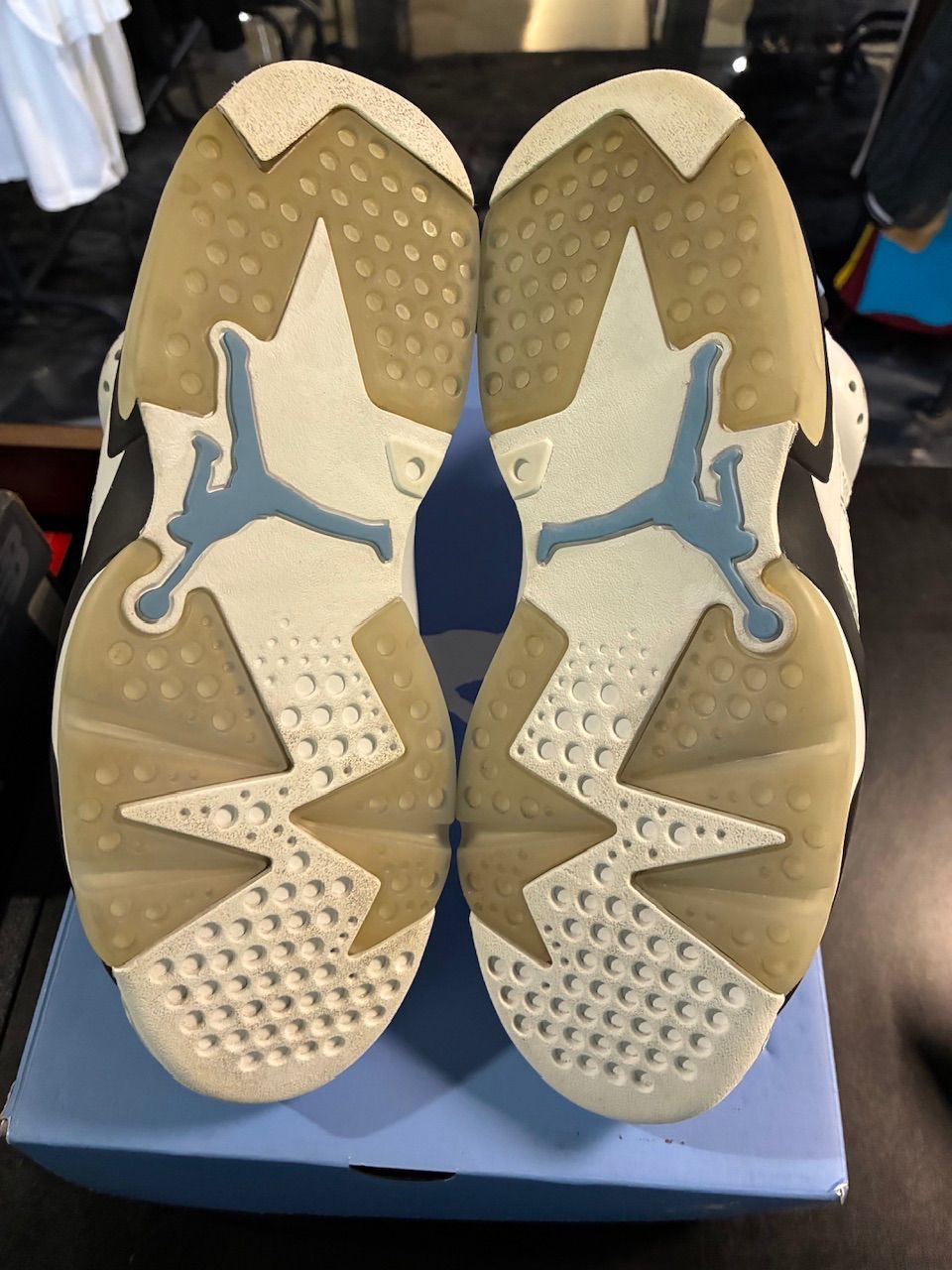 Jordan 6 Retro UNC White (GS) - Used/Worn
