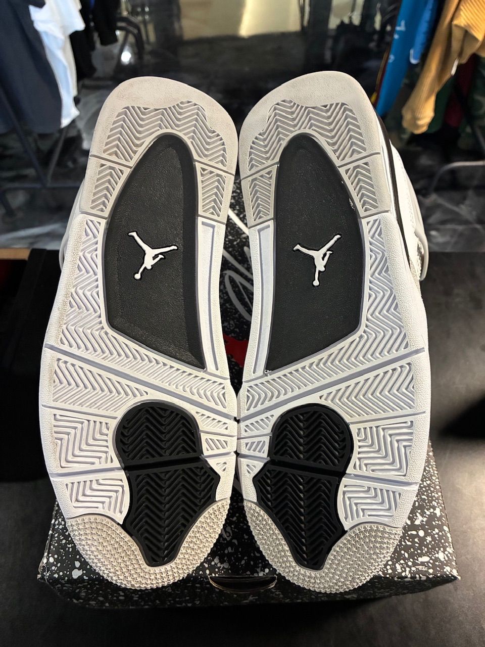 Jordan 4 Retro Military Black - Used/Worn