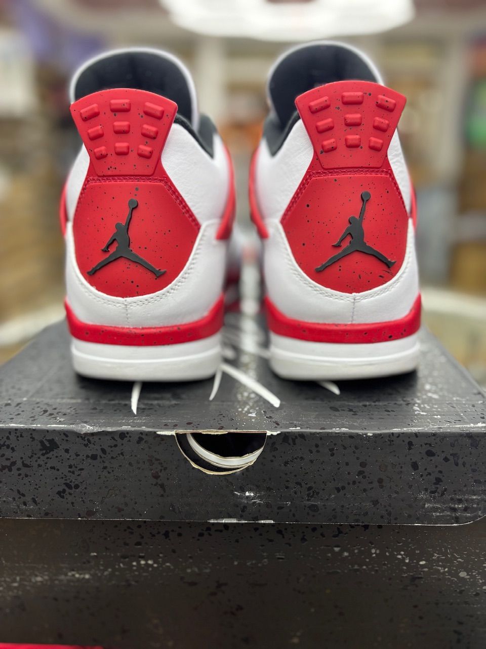 Jordan 4 Retro Red Cement - Used/Worn