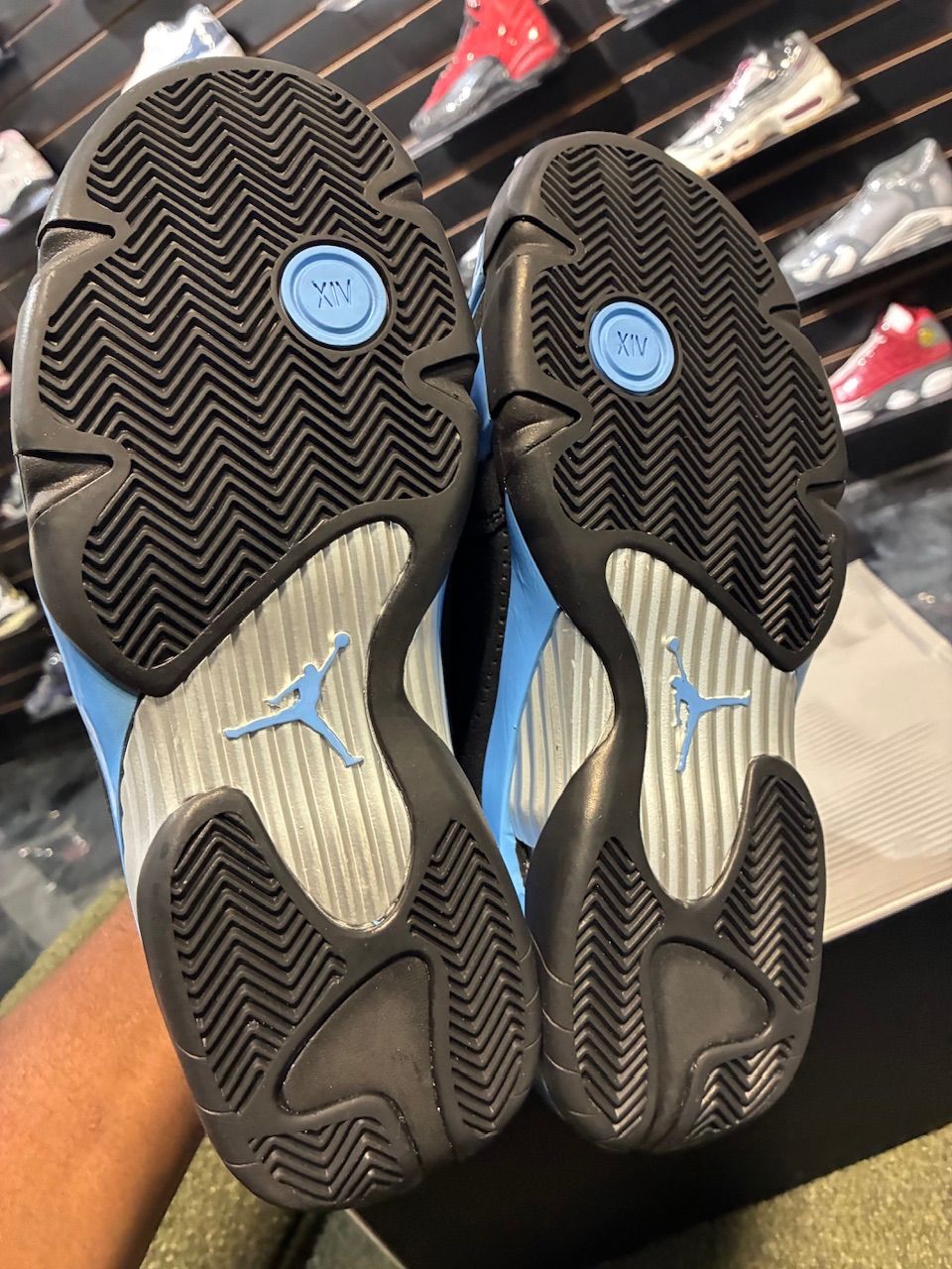 Jordan 14 Retro Black University Blue (2026) - Used/Worn