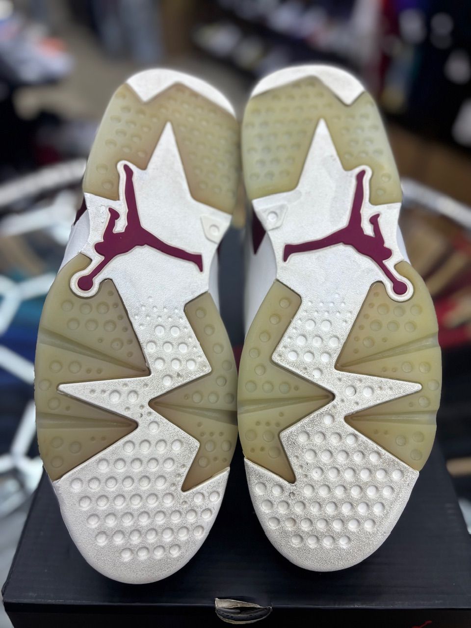 Jordan 6 Retro Maroon (2015) - Used/Worn