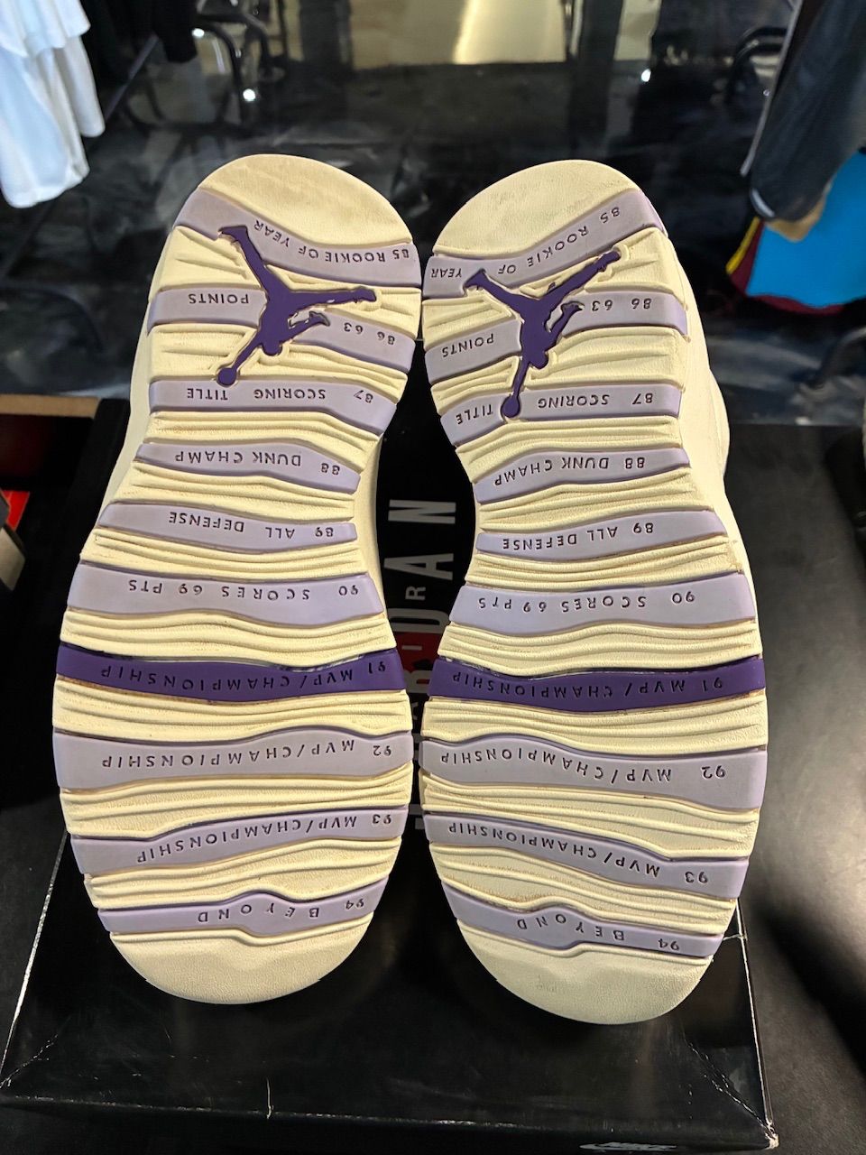 Jordan 10 Retro Hydrangeas (Women's) - Used/Worn