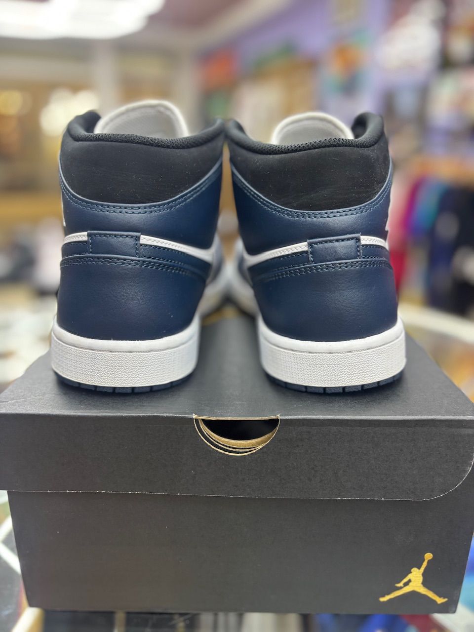 Jordan 1 Mid Armory Navy - Used/Worn