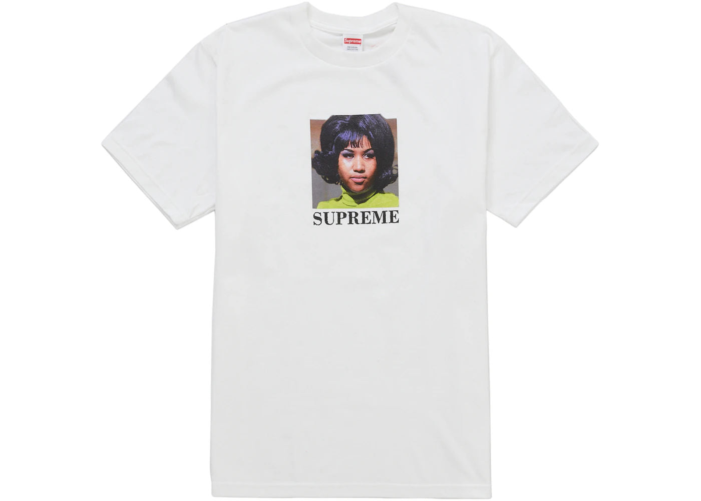 Supreme Aretha Tee White