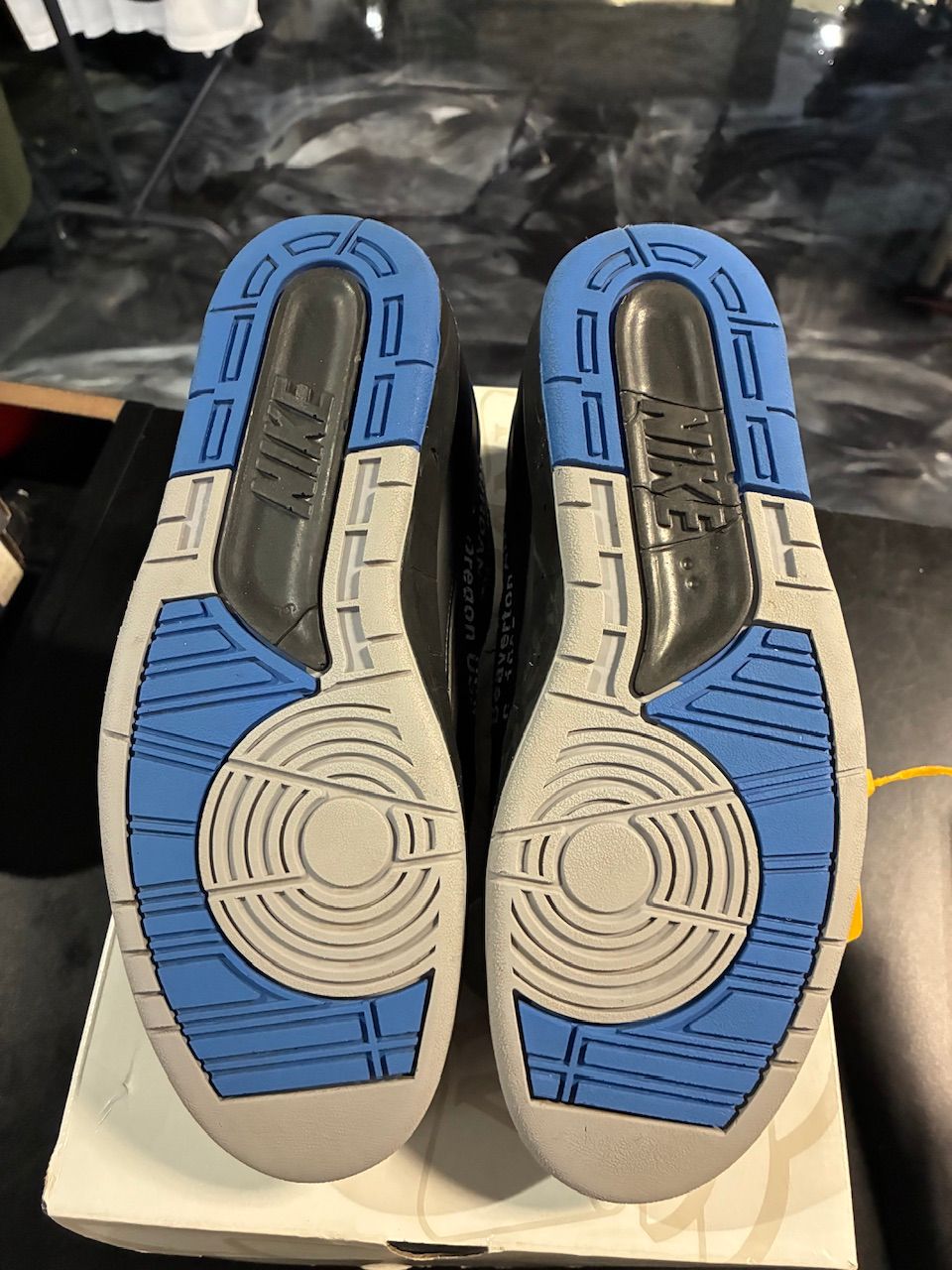 Jordan 2 Retro Low SP Off-White Black Blue - Used/Worn