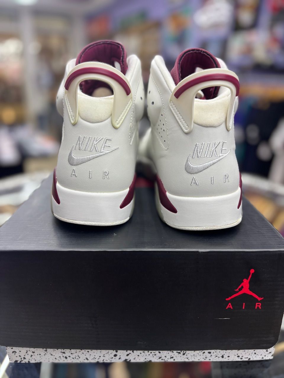 Jordan 6 Retro Maroon (2015) - Used/Worn