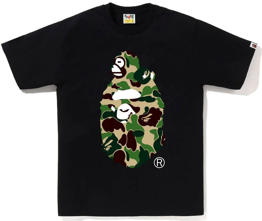 BAPE ABC Camo Milo On Big Ape Head Tee