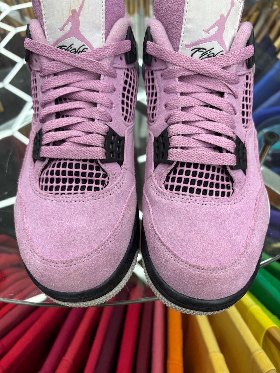 Jordan 4 Retro Orchid (Women's) - No Box/Used