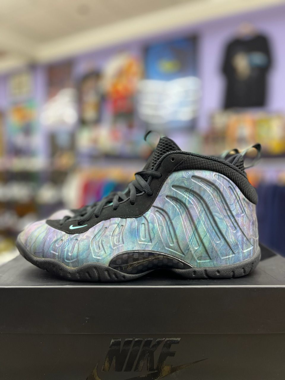 Nike Air Foamposite One Abalone (GS) - Used/Rep Box