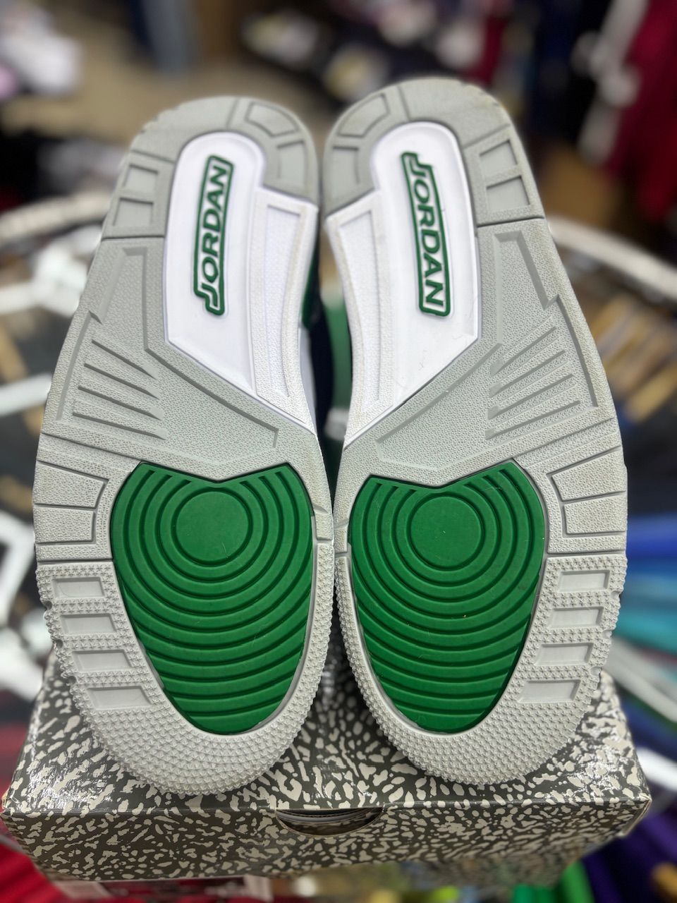 Jordan 3 Retro Pine Green - Used/Worn