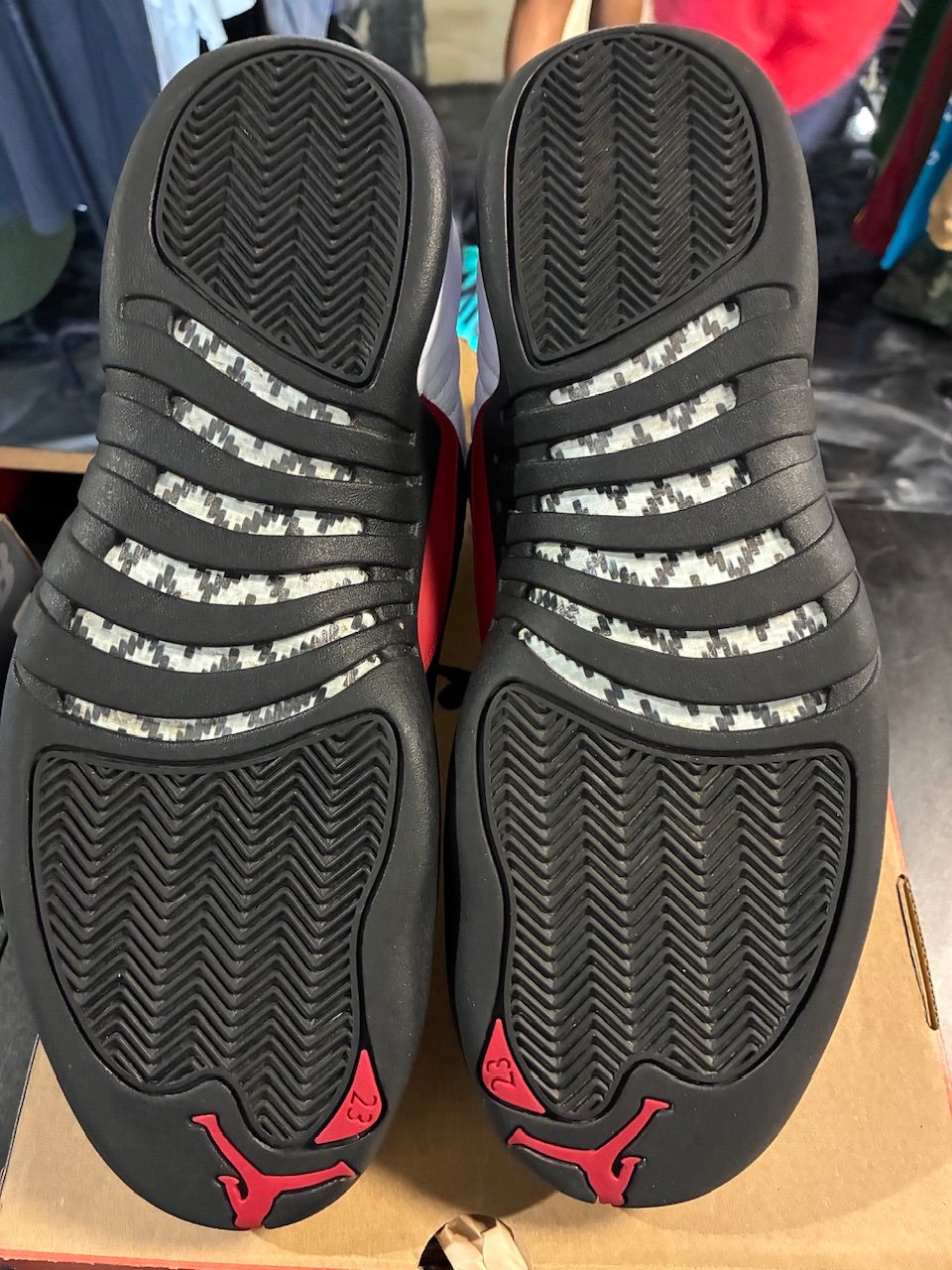Jordan 12 Retro Taxi Flip - Used/Worn