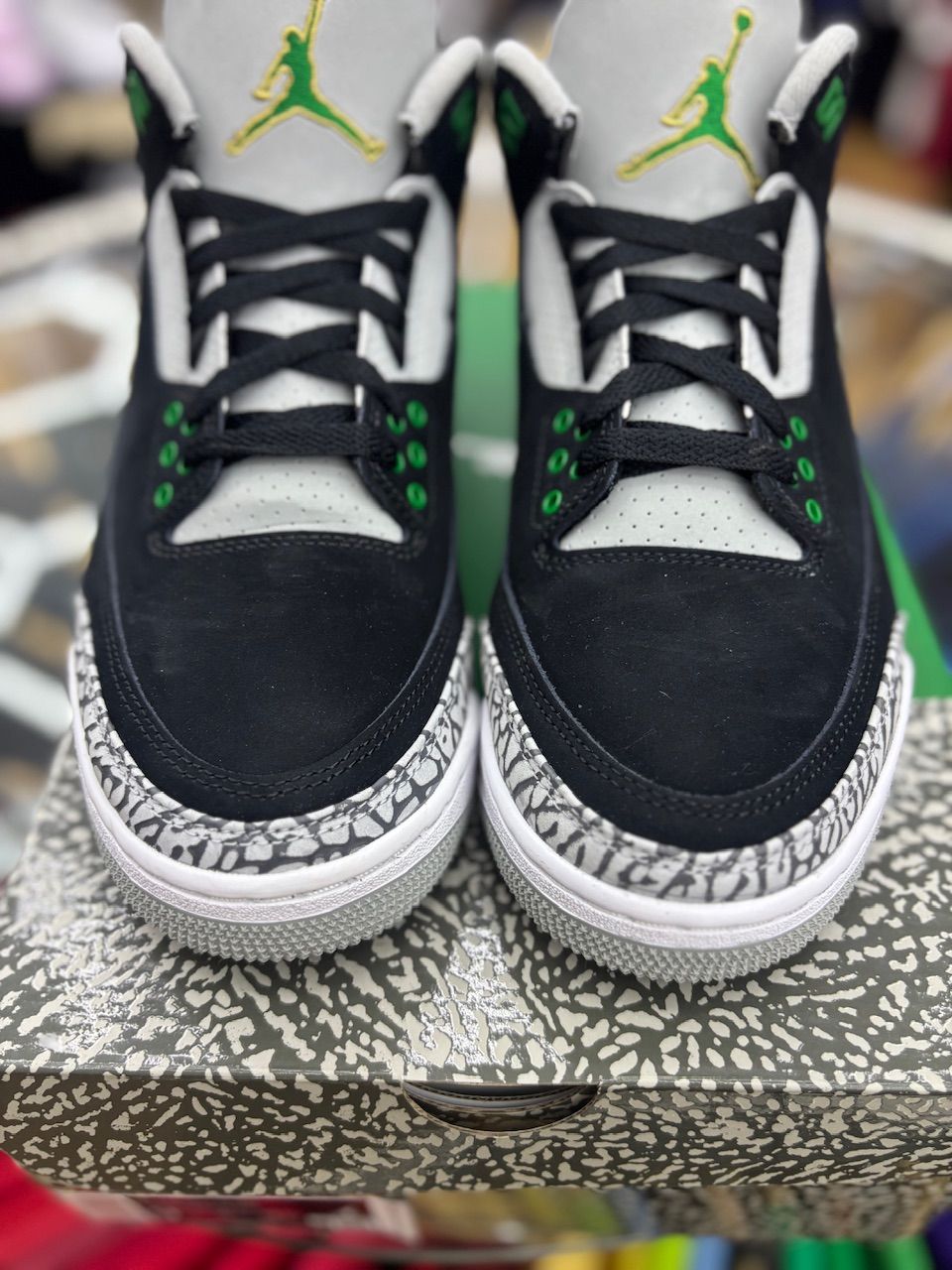Jordan 3 Retro Pine Green - Used/Worn
