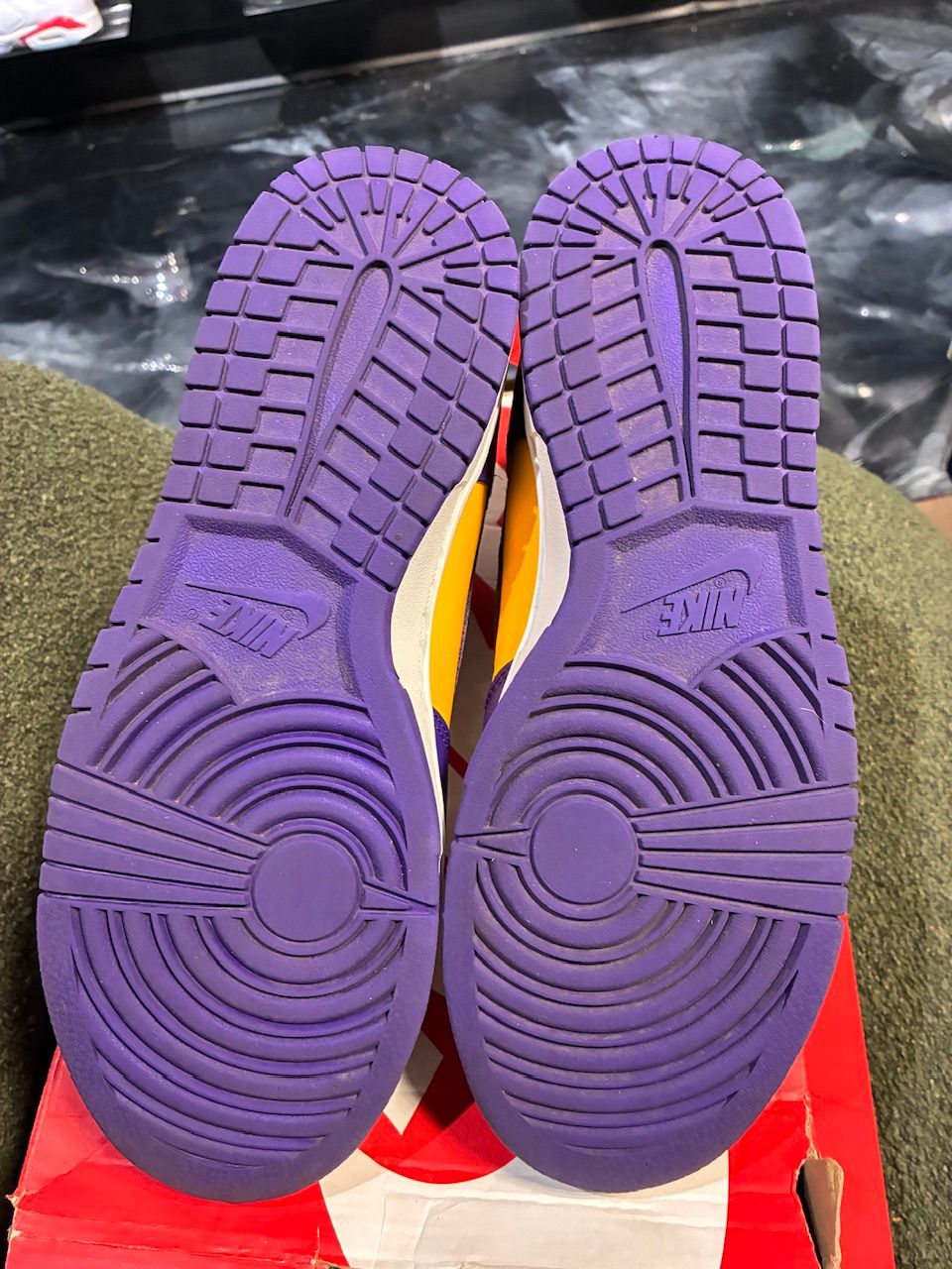 Nike Dunk High Lakers - Used/Worn
