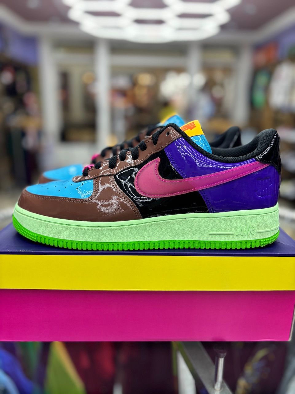 Nike Air Force 1 Low SP Undefeated Multi-Patent Pink Prime - Used/Worn
