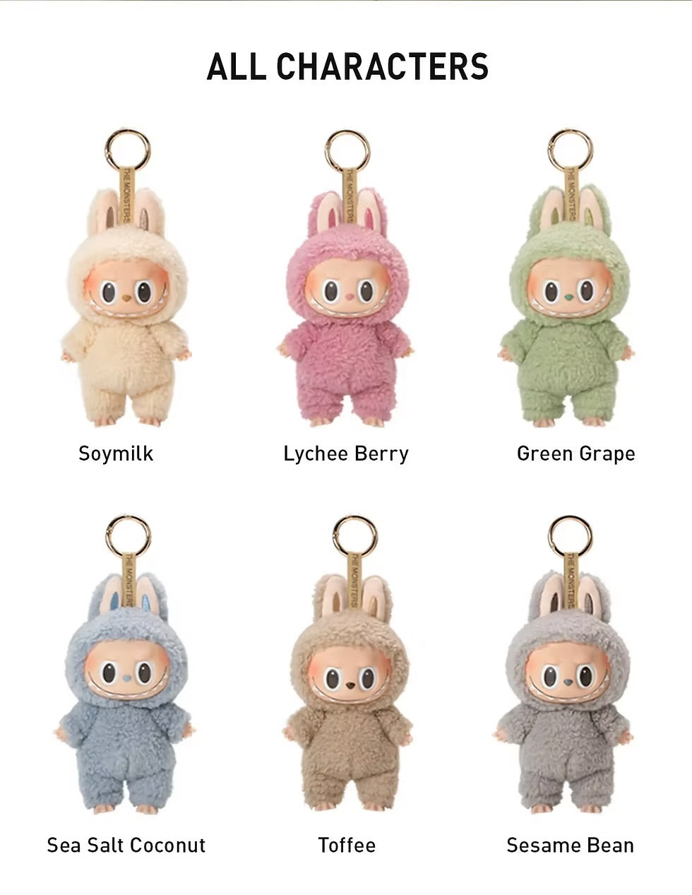 Pop Mart Labubu The Monsters Exciting Macaron Vinyl Plush Pendant Single Blind Box