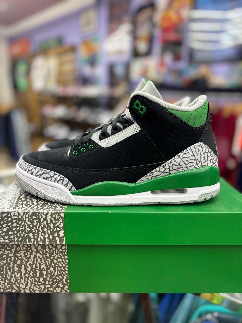 Jordan 3 Retro Pine Green - Used/Worn