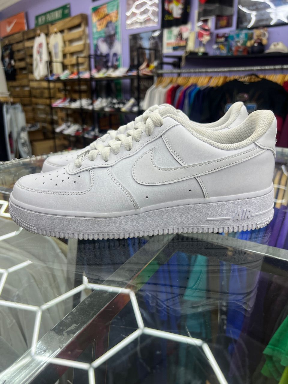 Nike Air Force 1 Low '07 White (Women's) - No Box/Used