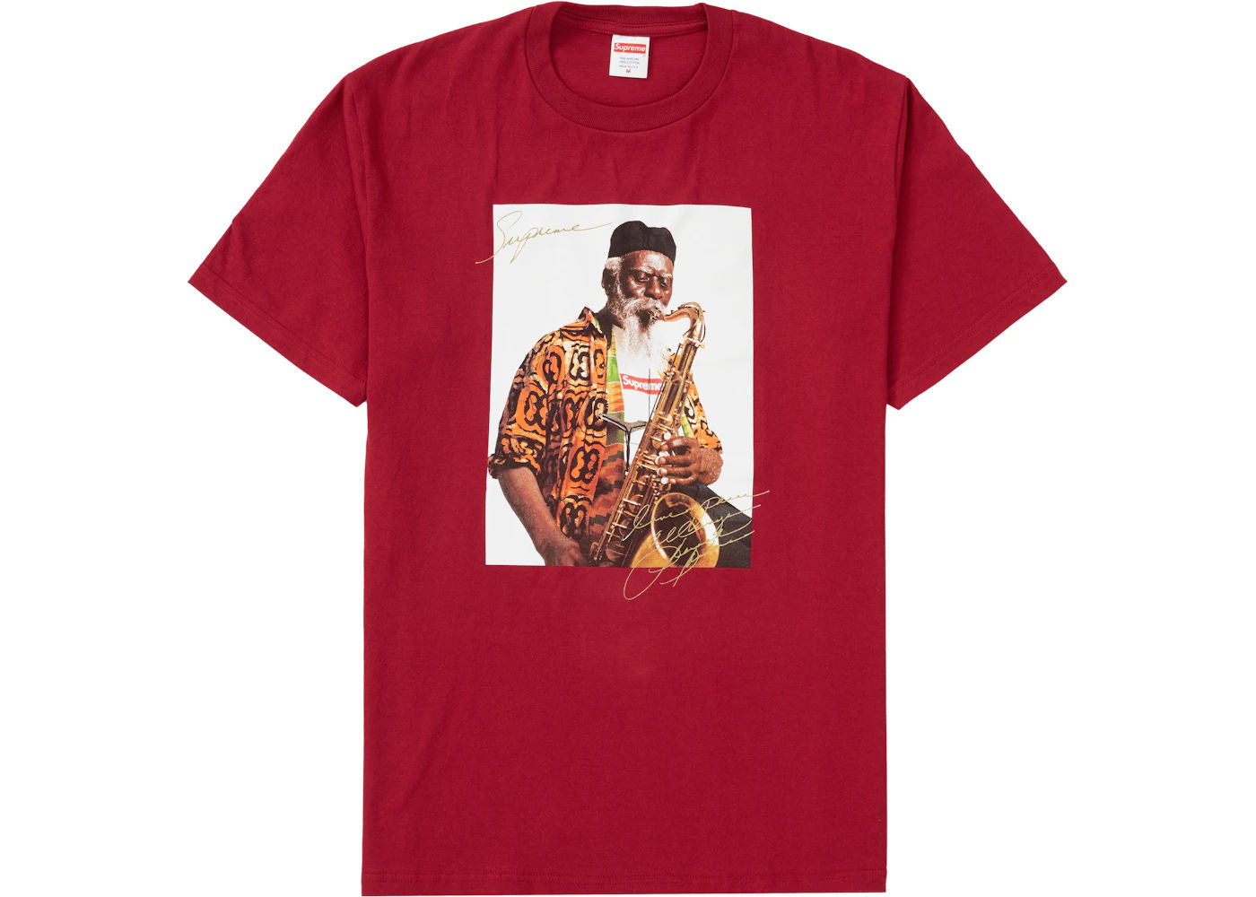 Supreme Pharoah Sanders Tee Cardinal