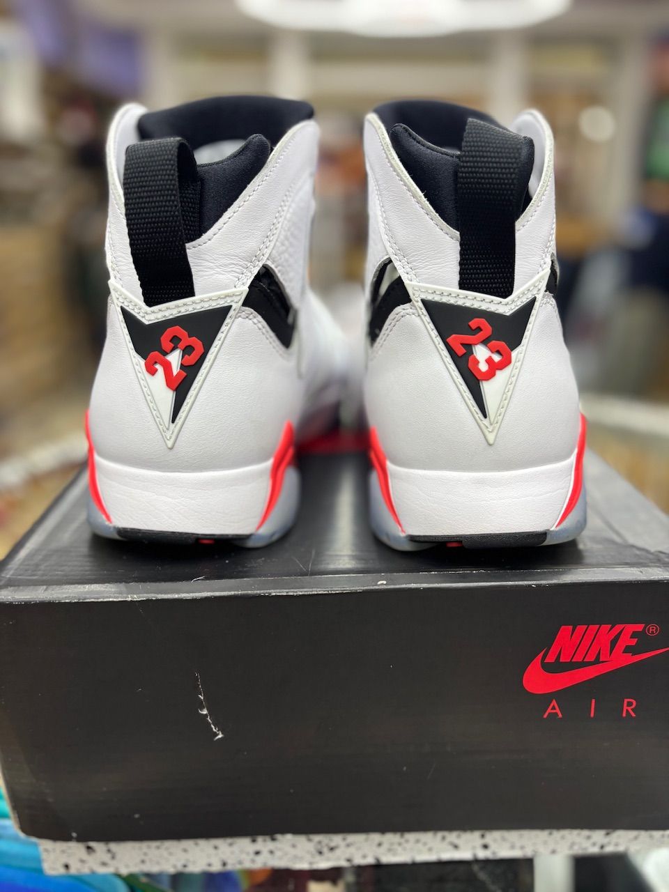 Jordan 7 Retro White Infrared - Used/Worn