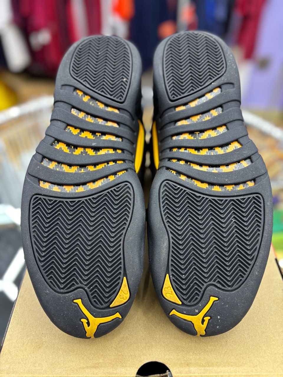 Jordan 12 Retro Black Taxi - Used/Worn