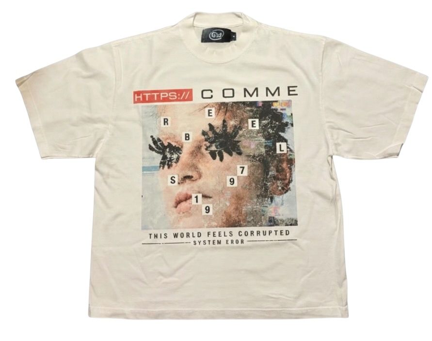 Commé Monde System Error Tee