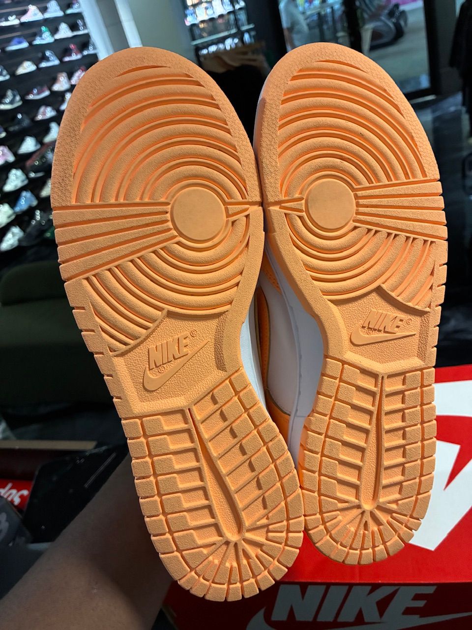 Nike Dunk Low Peach Cream (Women's) - Used/Worn
