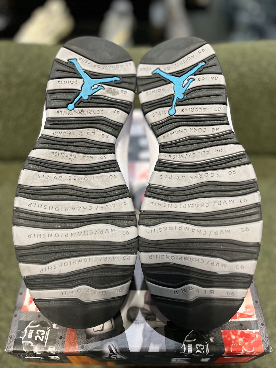 Jordan 10 Retro OG Steel - Used/Worn