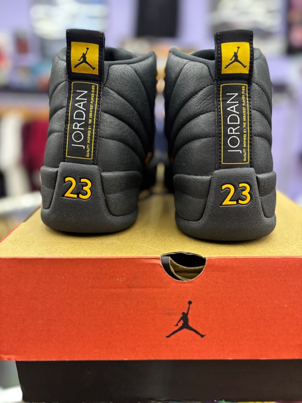 Jordan 12 Retro Black Taxi - Used/Worn