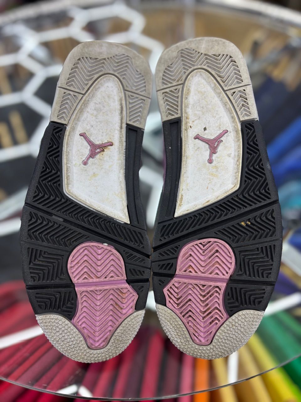 Jordan 4 Retro Orchid (Women's) - No Box/Used