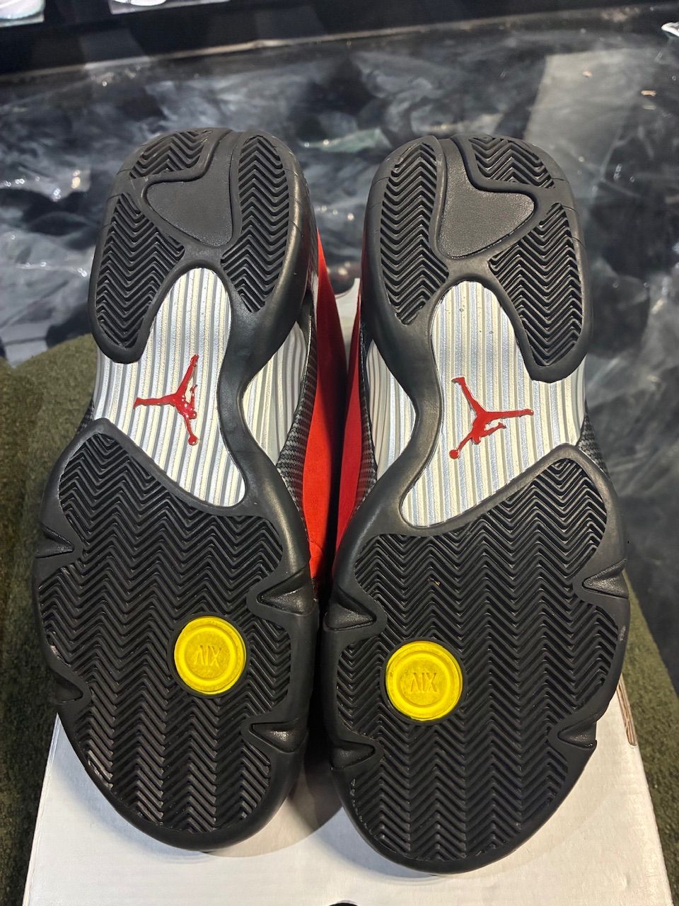 Jordan 14 Retro Ferrari (2025) - Used/Worn
