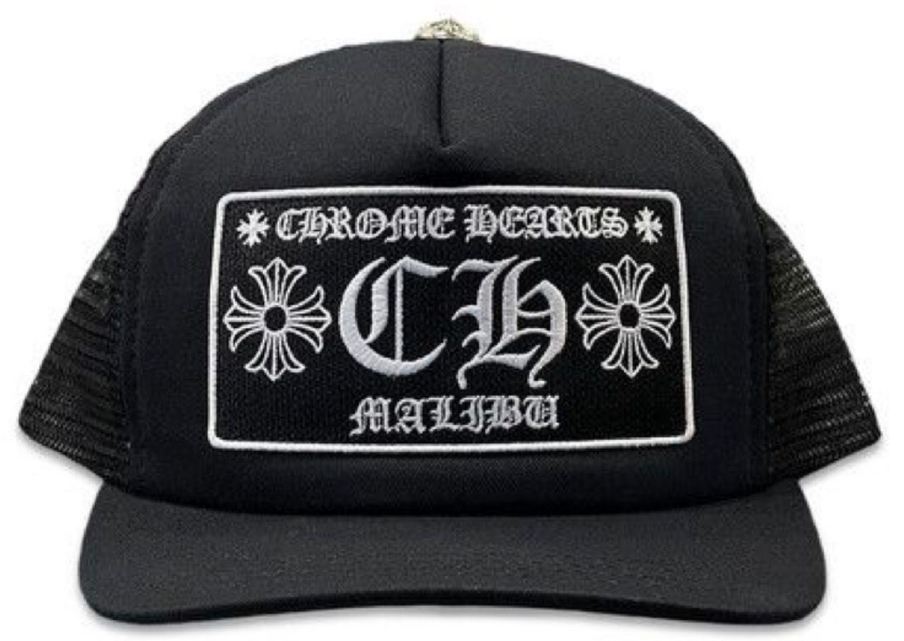 Chrome Hearts Malibu Trucker Hat 'Black'