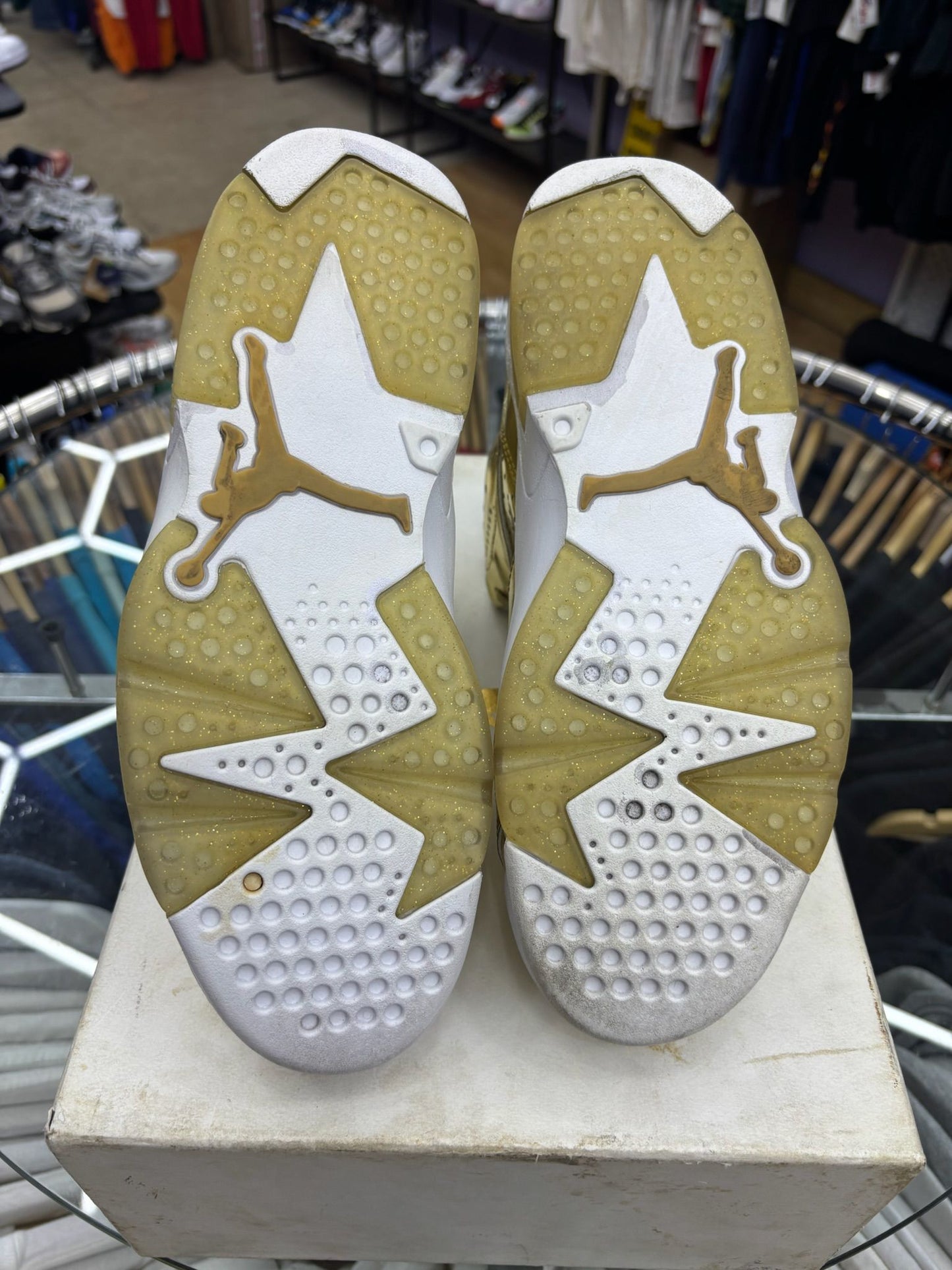 Jordan 6 Retro Pinnacle Metallic Gold - Used/Worn