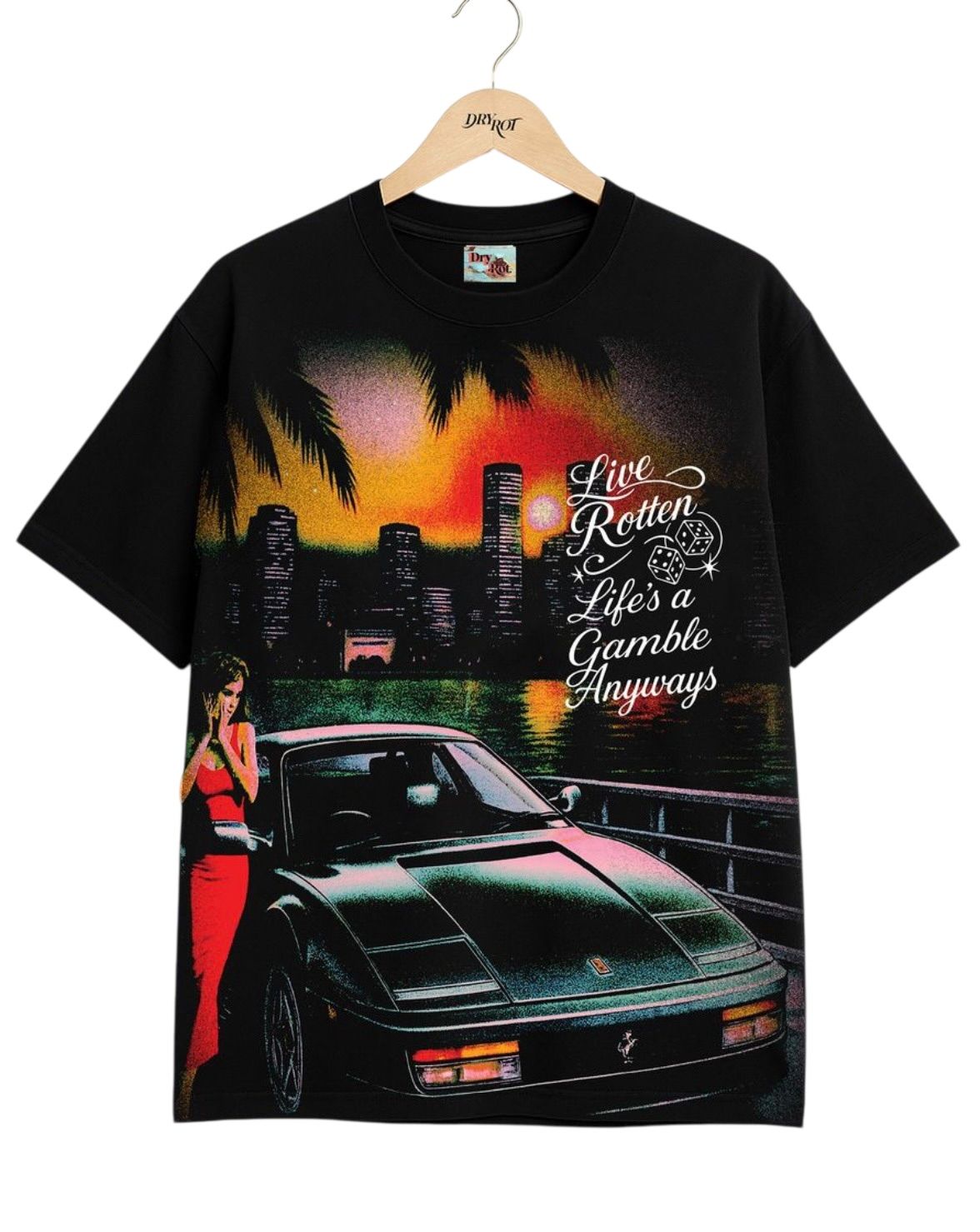 Dry Rot Life's a Gamble Tee