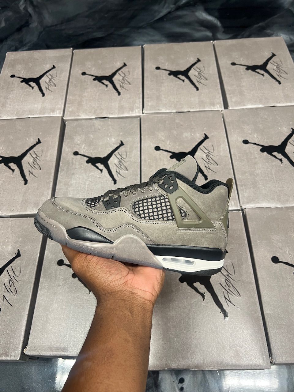 Jordan 4 Retro Cave Stone (GS)