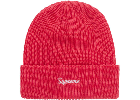 Supreme Loose Gauge Beanie (FW25) Bright Red