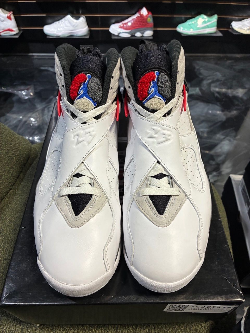 Jordan 8 Retro White True Red (2025) - Used/Worn
