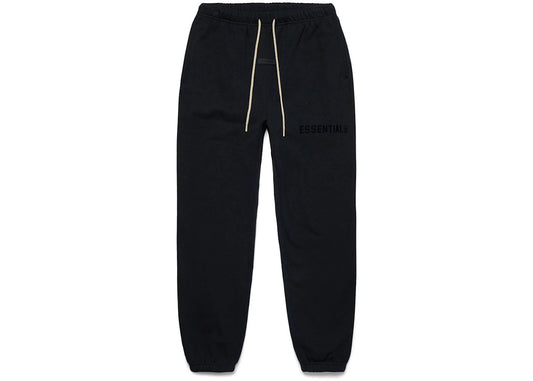 Fear of God Essentials Cream Drawstring Sweatpant Jet Black